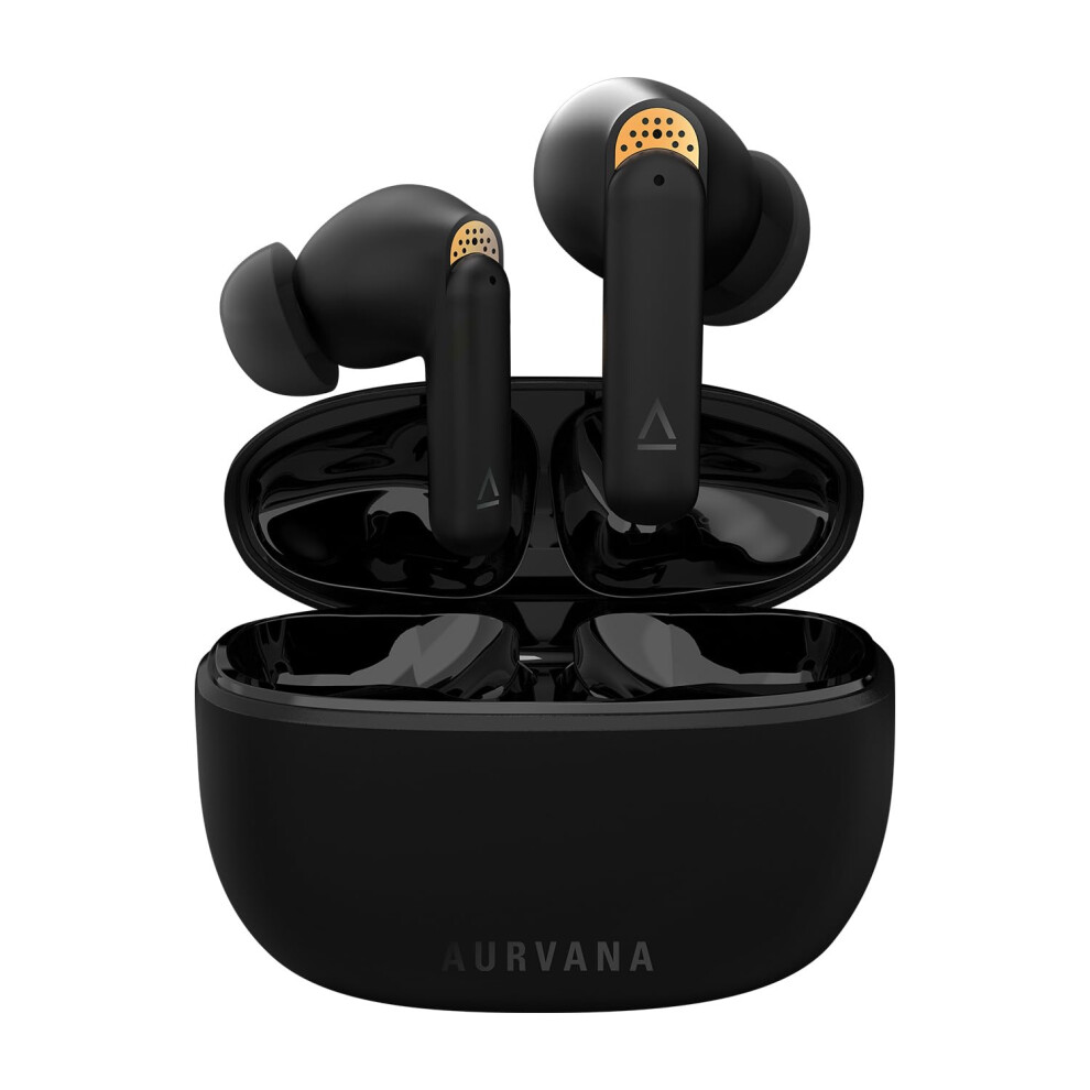 Creative Aurvana Ace Wireless Bluetooth Noise-Cancelling Earbuds - Black, Black - Image 4