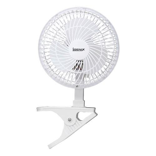 Igenix Igenix Clip Fan, 6-Inch, White
