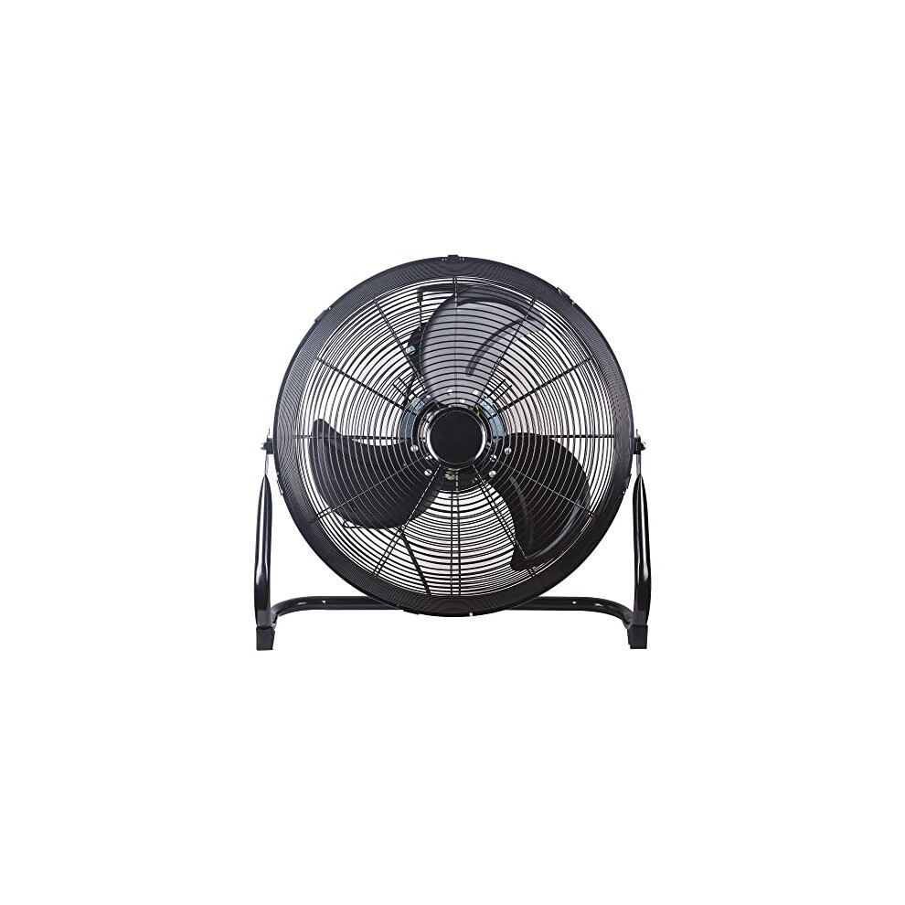 Generic CRDB18 Floor, 120 W, 18 Inch, Air Circulator, High Velocity Free Standing Fan, 3 Speed, Ideal for Gym, Home, Garage and Office, Black,