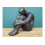 Large Artistic Posed Sitting Man Sculpture | Resin 5