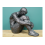 Large Artistic Posed Sitting Man Sculpture | Resin 7