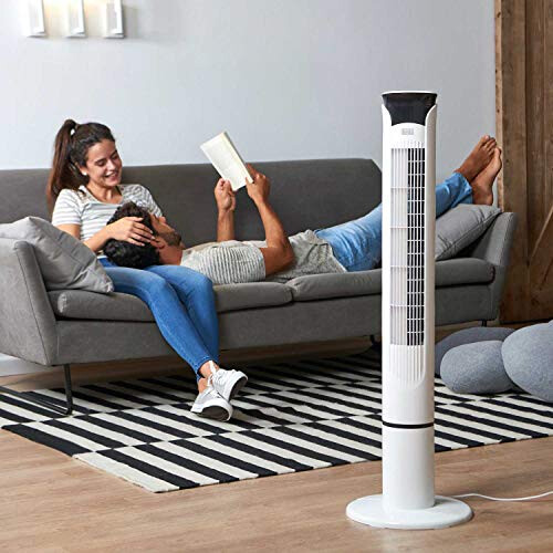 Black + Decker Kolomventilator - BLACK+DECKER - BXEFT49E - Stil - Oscillerend - Afstandsbediening 1