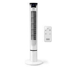 Ventilatore a Colonna - BLACK+DECKER - BXEFT49E - Silenzioso - Oscillante - Telecomando