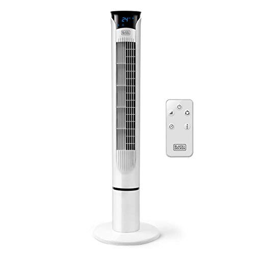 Black + Decker Kolomventilator - BLACK+DECKER - BXEFT49E - Stil - Oscillerend - Afstandsbediening