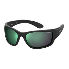 Polaroid PLD 7005/s Sunglasses, 3OL/5Z MT BLK GRN, One Size