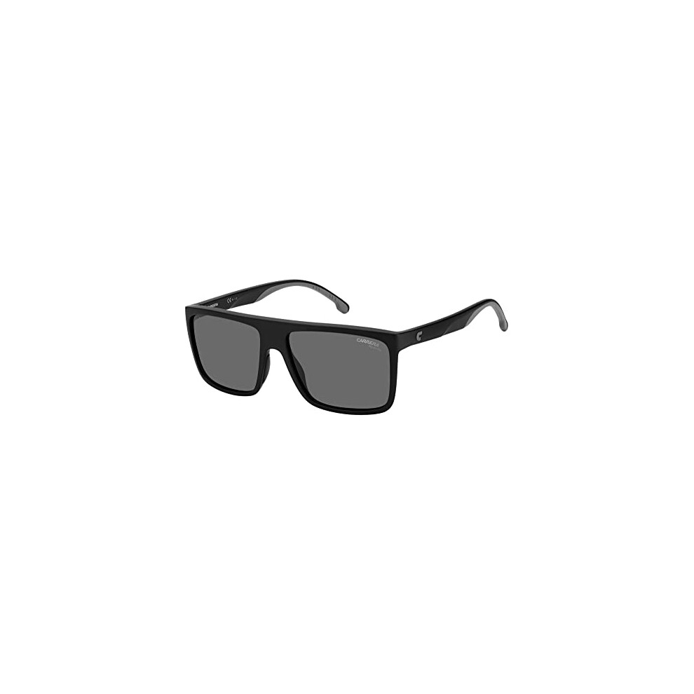 Carrera 8055/S Matte 58/16/145 Men Sunglasses Black/Grey