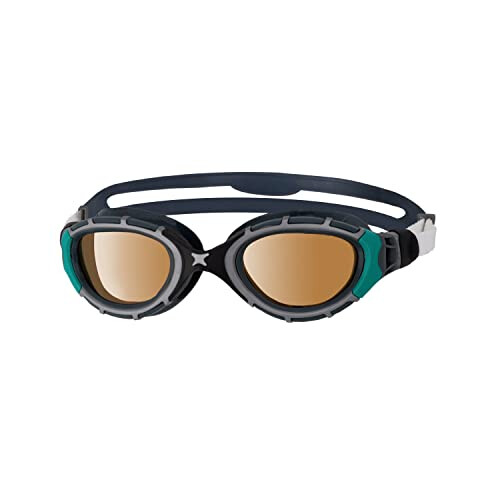 Zoggs Zoggs Predator Flex Polarized Ultra - Regular Fit - Black/Green/Polarized Copper