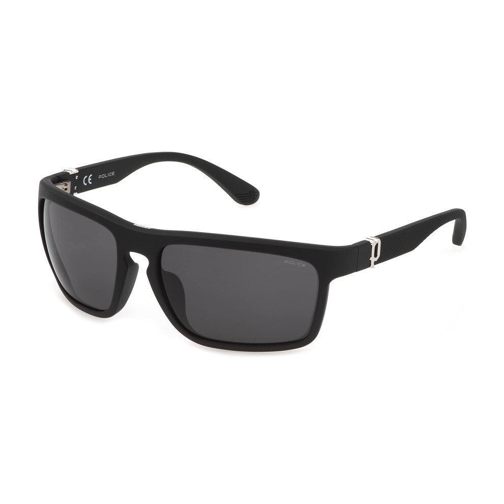 Police SPLF63 Sunglasses, Matt Black, 63