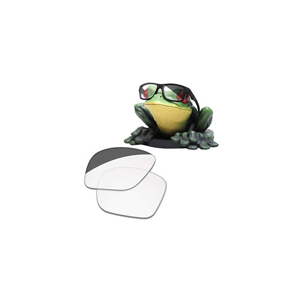 Acefrog Replacement Lenses/Earsocks for Oakley Jupiter Squared OO9135 Sunglasses - HD Clear to Photochromic