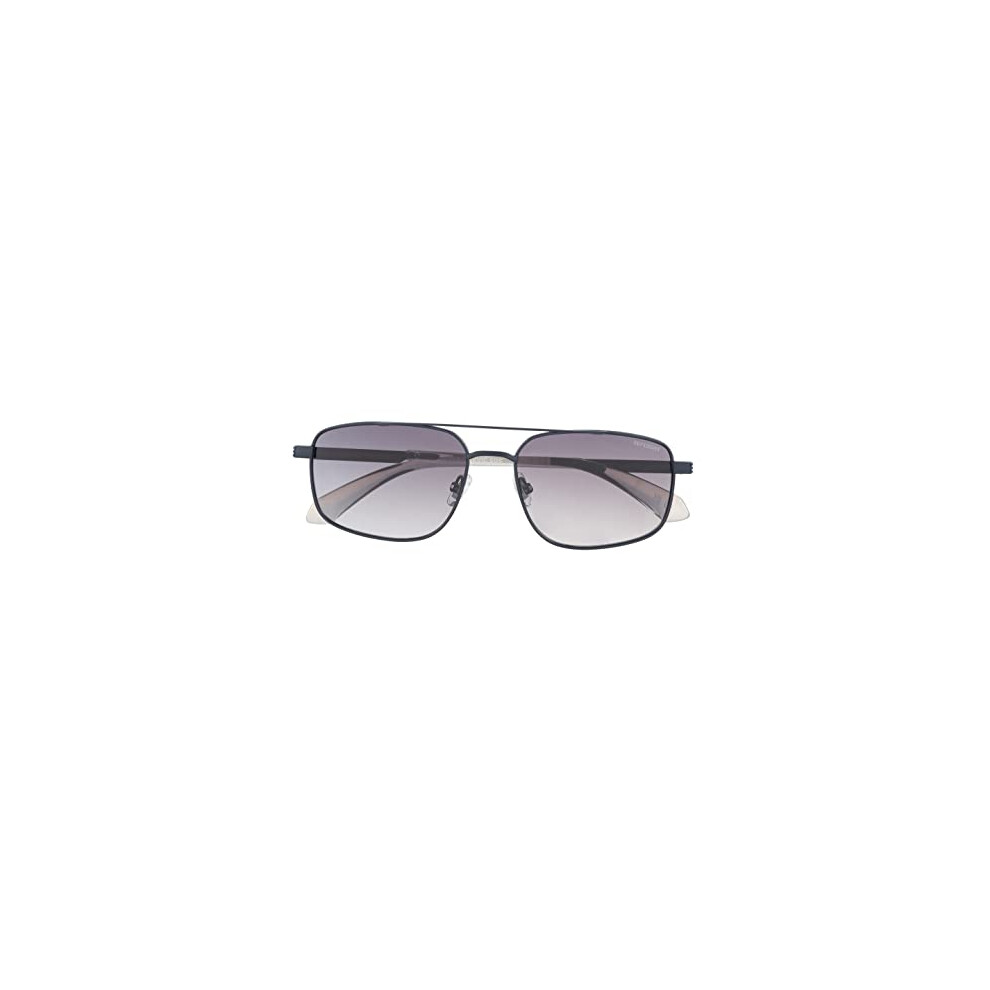 Superdry Men's Sunglasses SDS 5000 006 Matte Navy-Grey Crystal/Smoke Gradient