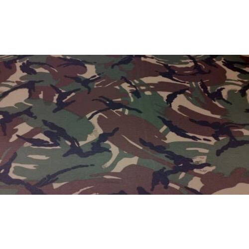 Waterproof Heavy Duty 600 Denier Polyester Canvas Fabric Camouflage