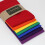 7 Fat Quarters Bundle - Rainbow Colours 100% Cotton Fabric. Ideal for Quilting and Craft Sewing (Includes Free Patchwork Pattern) 2