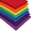 7 Fat Quarters Bundle - Rainbow Colours 100% Cotton Fabric. Ideal for Quilting and Craft Sewing (Includes Free Patchwork Pattern) 1
