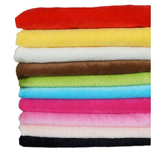 RAYLINE-DO RayLineDo? 10PCS 50 * 50cm Solid Color Knitted Panne Velvet Fabric Anti Pill Fabric Patchwork Polyester Fleece Cloth For DIY Sewing