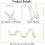 WAREHOUSESHOP Herringbone Tape, Cotton, White, 50 Meter (25mm) 5