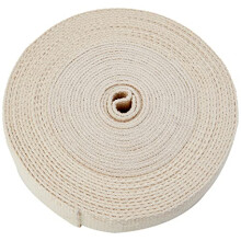 Trimit 10mtr roll of 30mm Ecru Cotton Webbing, Blend