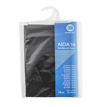 Mouldmaster Aida 14 Count Black, 39cm x 45cm
