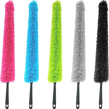 Smith?s? Premium Microfibre Radiator Cleaning Brush | Green | Extra-Long Reach (80cm) | Slim, Strong & Flexible Duster | Washable | Multi-Purpose -