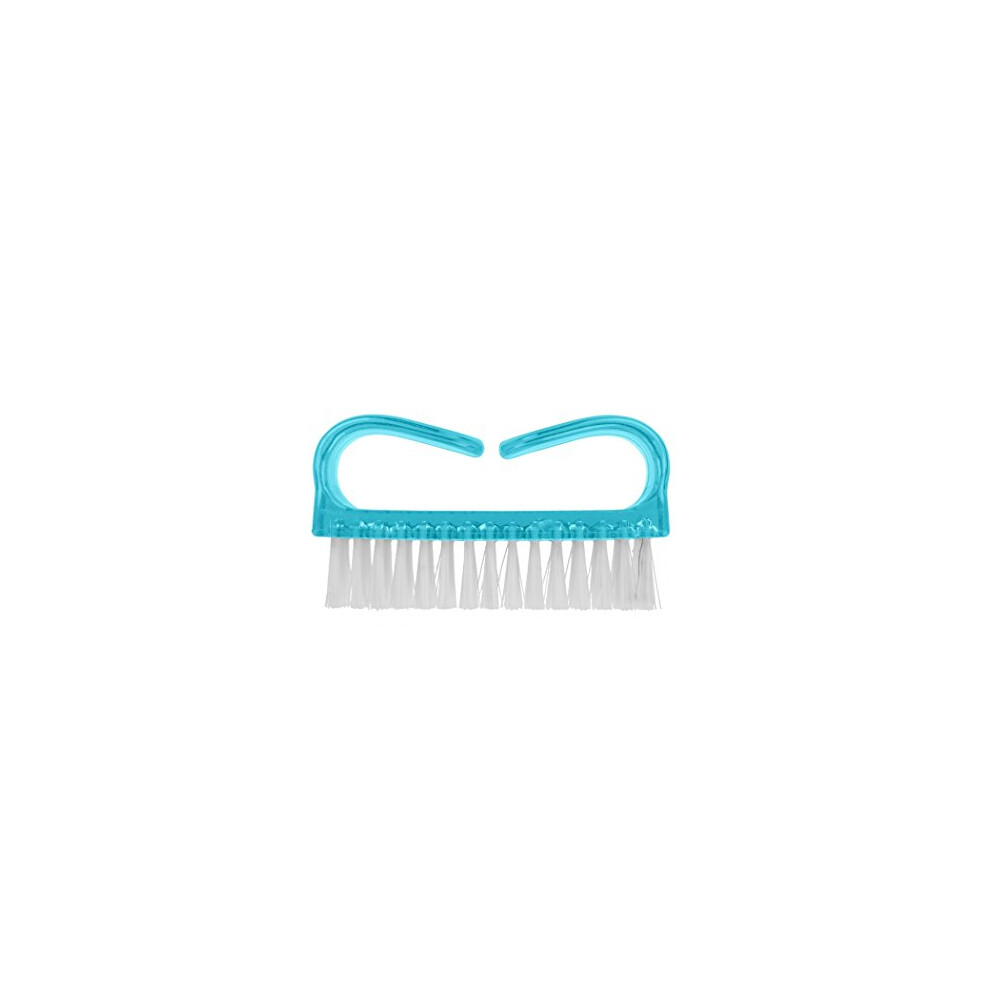 Elliott Large Translucent Nail Brush, Synthetic Fibres, Assorted Colours, Easy Grip, Bathroom Essential