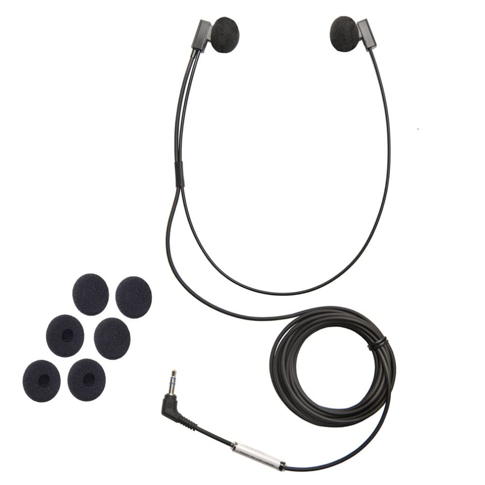 Spectra SP-PC 3.5 mm PC Stereo Transcription Headset with Extra 3 Pairs of Ear Cushions-image-OPC-PDTGZCM-NEW