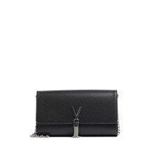 Valentino by Mario Valentino Women's Divina POCHETTE, Black (Nero), 12x4.5x27 cm (W x H x L)
