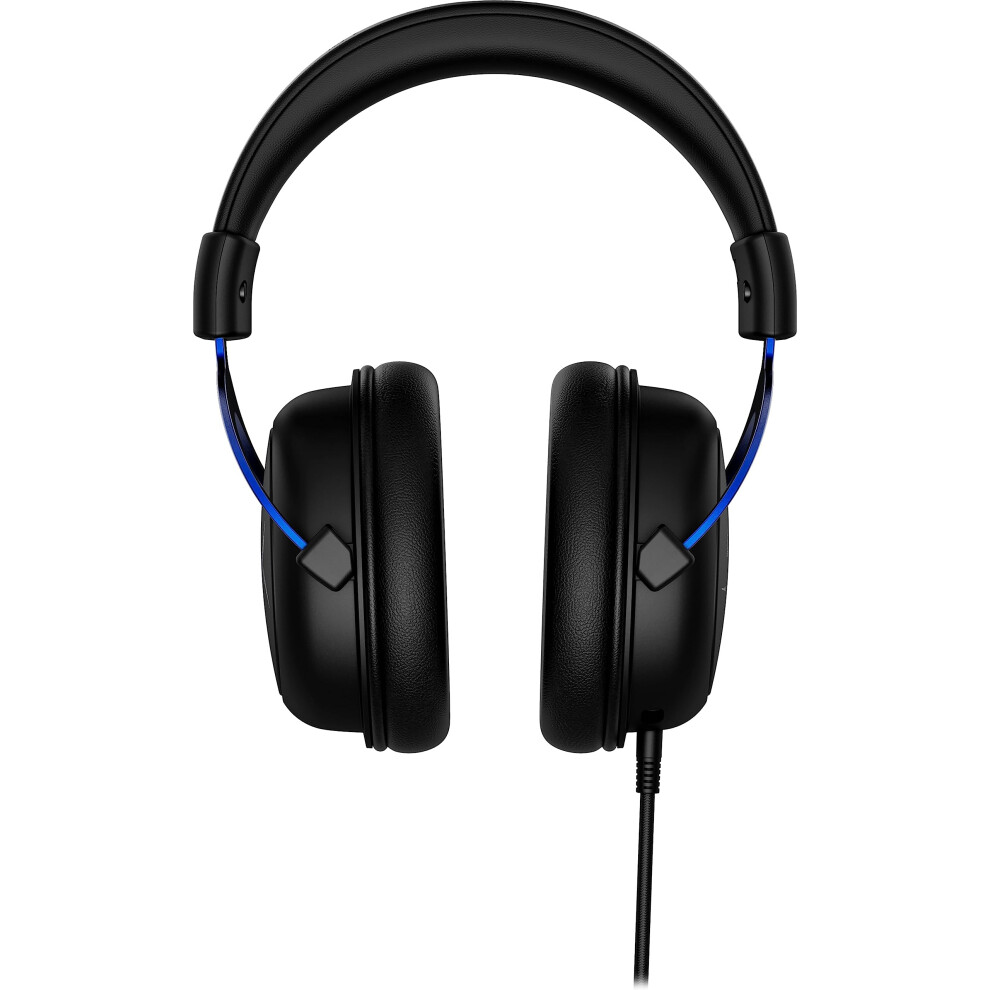 HyperX HX-HSCLS-BL Cloud for PS4 - Gaming headset, Officially licensed for PS4, Compatible with PS4 Pro and PS5, with in-line audio control