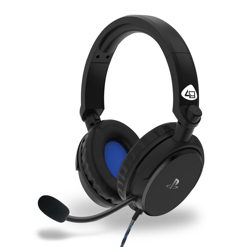 4Gamers Pro4-50S Gaming Headset With Stand For Ps4 Black 5055269712220