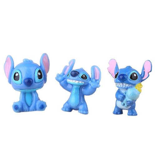 12pcs/set Stitch Doll Pvc Action Figure Collection Lilo 2