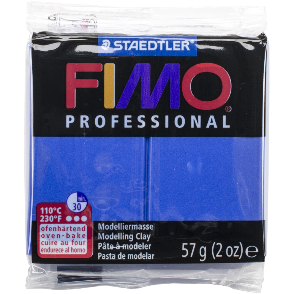 Fimo Professional Soft Polymer Clay 2oz-Ultramarine EF8005-33