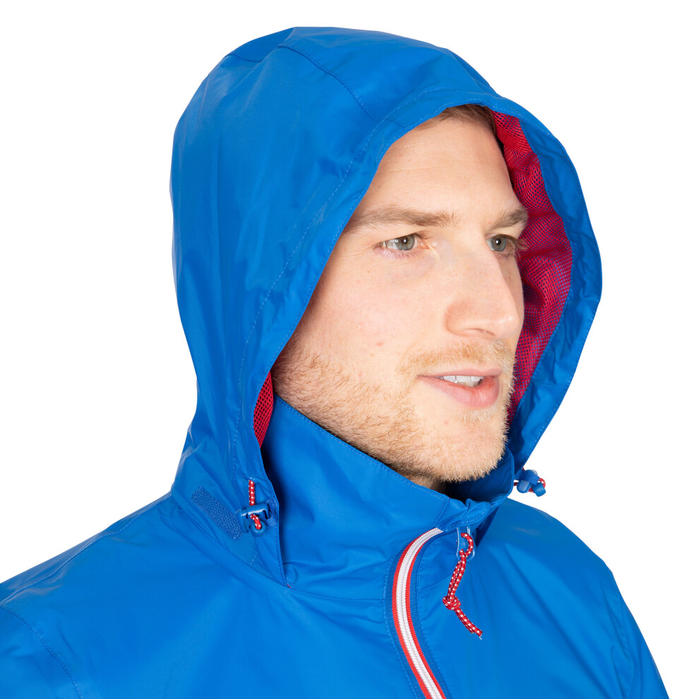 Trespass (S, Blue) Mens Waterproof Jacket With Hood Briar