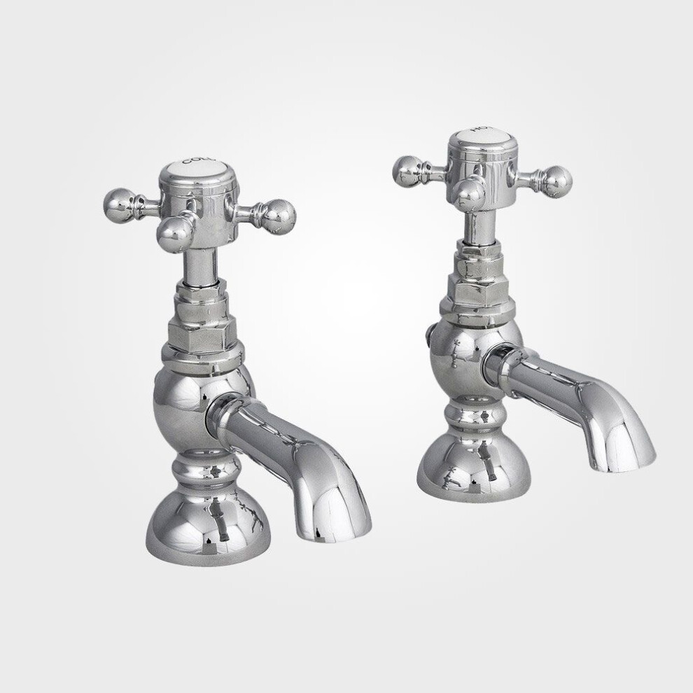 Churchill Bathroom Bath Hot And Cold Twin Taps 5060574219432