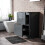NES Home 500mm Grey 2 Drawer Work Top Freestanding Vanity Unit Bathroom | Merton 4