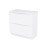 NES Home 800mm Gloss White 2 Drawer Work Top Freestanding Vanity Unit Bathroom | Merton 5