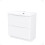 NES Home Modern 800mm Freestanding Gloss White Basin Vanity Sink 2 Drawer | Merton 7