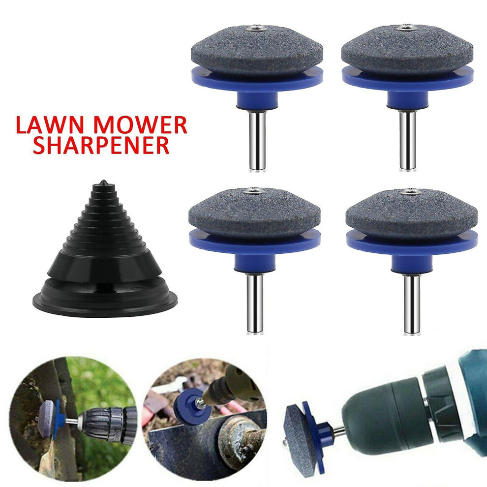 Rotary Mower Blade Balancer Sharpener For Lawn Mower Garden Grinding Tool 7669442732752