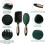 Hair Brush Set Anti Static Massage 5