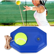 Tennis Ball Trainer, Self Study Practice Training Equipment - Tennis Ball Back Core Trainer With Elastic Rubber Rope For Self Study Practice