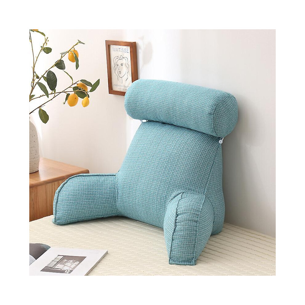 (Reading Pillow Office Sofa Bedside Back Cushion Bed Lumbar Support Cushions Backrest Backs Rest Pain Relief Pillows) Reading Pillow Office Sofa Bedsi