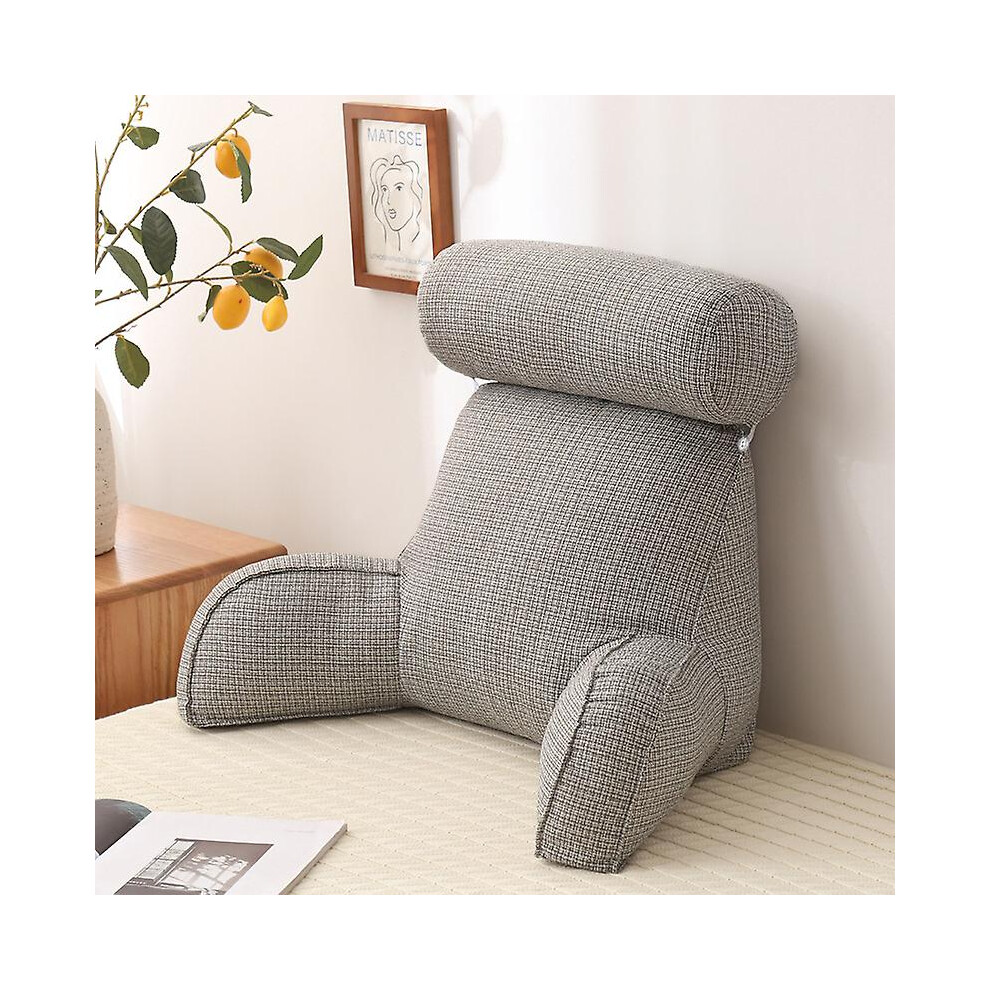 (Reading Pillow Office Sofa Bedside Back Cushion Bed Lumbar Support Cushions Backrest Backs Rest Pain Relief Pillows) Reading Pillow Office Sofa Bedsi