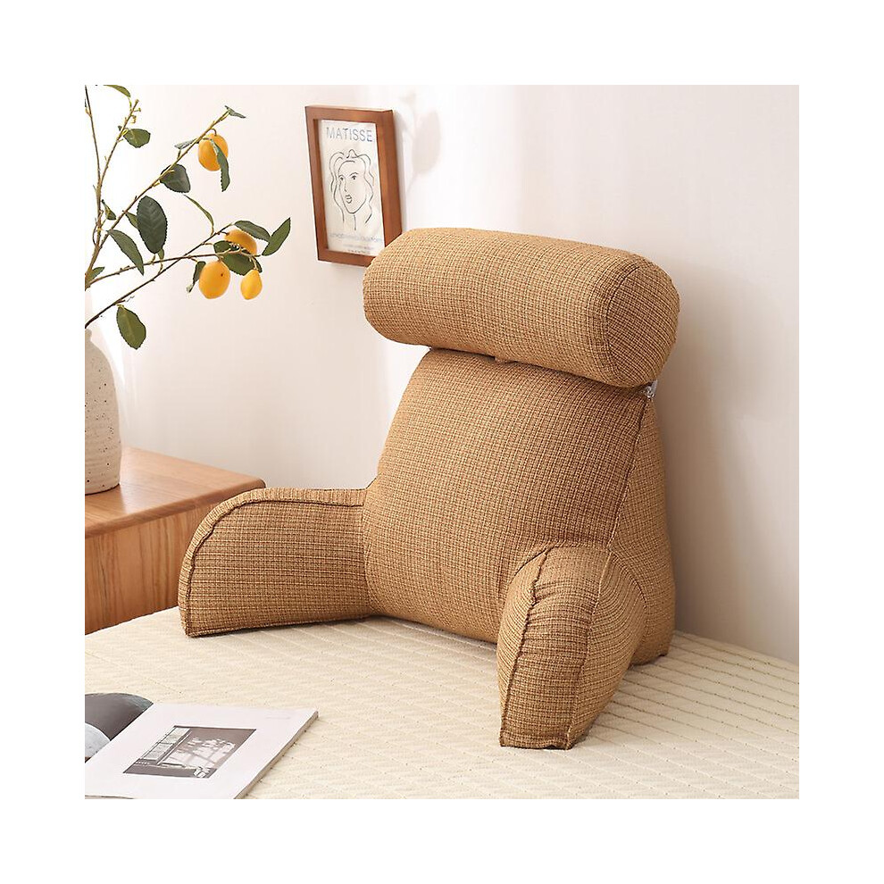 (Reading Pillow Office Sofa Bedside Back Cushion Bed Lumbar Support Cushions Backrest Backs Rest Pain Relief Pillows) Reading Pillow Office Sofa Bedsi