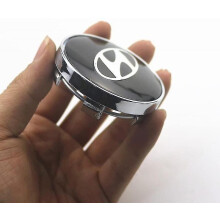 4pcs 60mm Wheel Hub Covers Car Emblem Badge Logo Wheel Center Cap For Solaris Ix35 I20 I30 I40 Hyundai Tucson Creta Santa-liuyue
