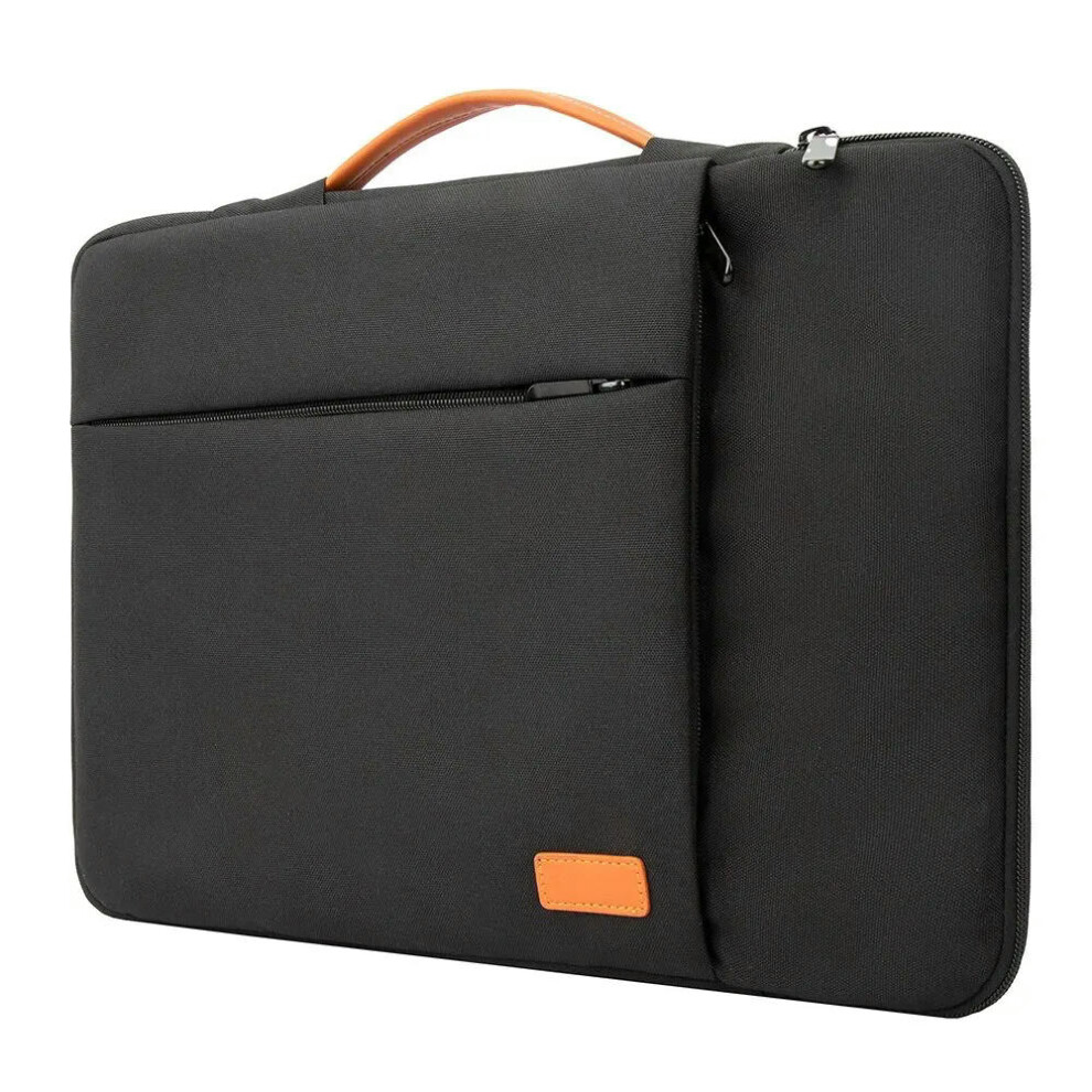 (Black, 15.6 inch) Laptop Bag Shoulder Handbag Sleeve Case Office Notebook Briefcases For 13.3/14/15.6 Inch Macbook Air Pro Computer Protective Bag