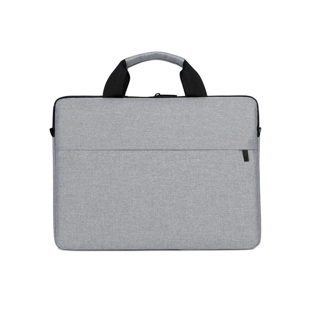 (Gray, 17-inch) Laptop Bag Women 2023 13.3 14.1 15.6 17 Inch Office Notebook Sleeve Case Travel Computer Handbag Elegant Fashion Luxury