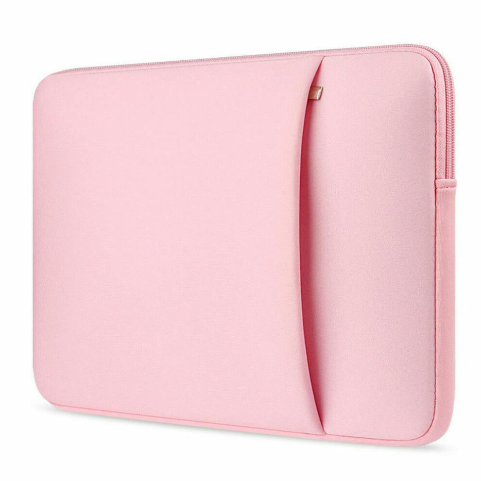 (Pink, 17inch) Laptop Sleeve Bag 11 12 13 14 15 15.6 17 inch PC Cover For MacBook Air Pro Retina Xiaomi HP Dell Acer Notebook Computer Case