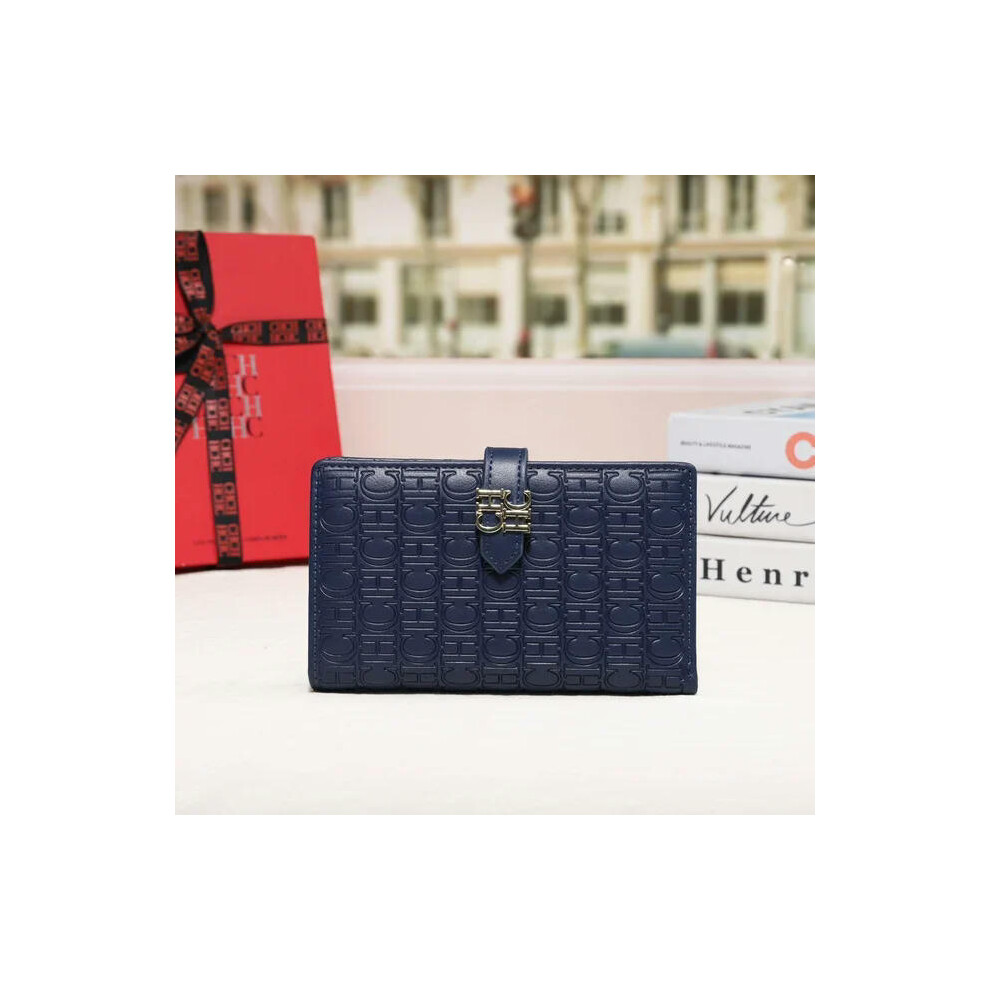 (MULTI) Wallet Luxury Brand CH 2024 Spring Fashion Women's Organiser Wallet Long Large Capacity Card Clip Coin Purse Women's