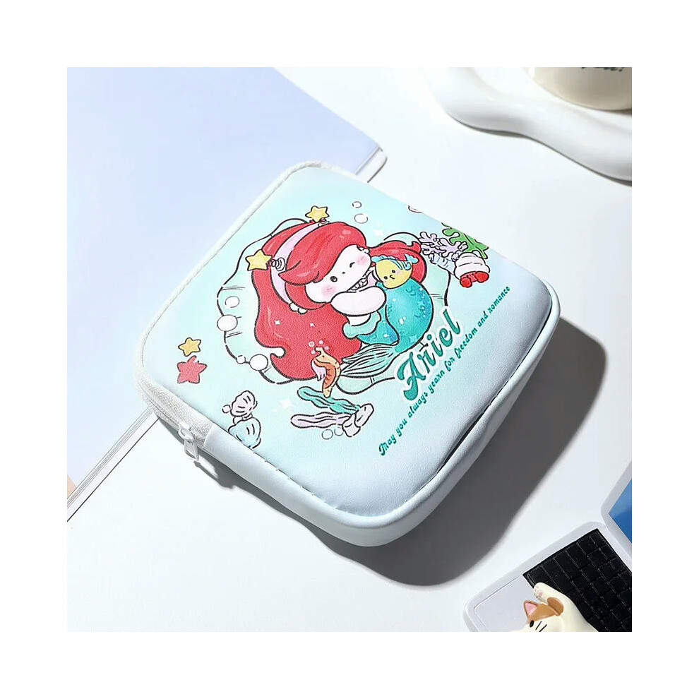 (C) MINISO 2024 Cartoon New Hello Kitty Student Portable Cute Girl Canvas Wallet Kuromi Fashion Storage Zero Wallet