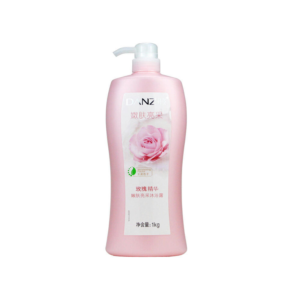 (Rose skin gel 500g) Danzi Shower Gel Male And Female Family Pretend To Be Ice -Smooth Mint, Lemon Control Oil, Glowing Incense, Bath Milk Genuine-image-OPC-PDTHWQP-NEW