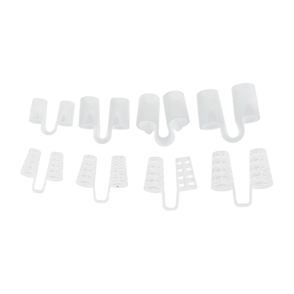 8 Pcs Anti Snoring Nose Nasal Dilators Easy Sleep Solution Breathing Aids To Heavy Congestion Relie