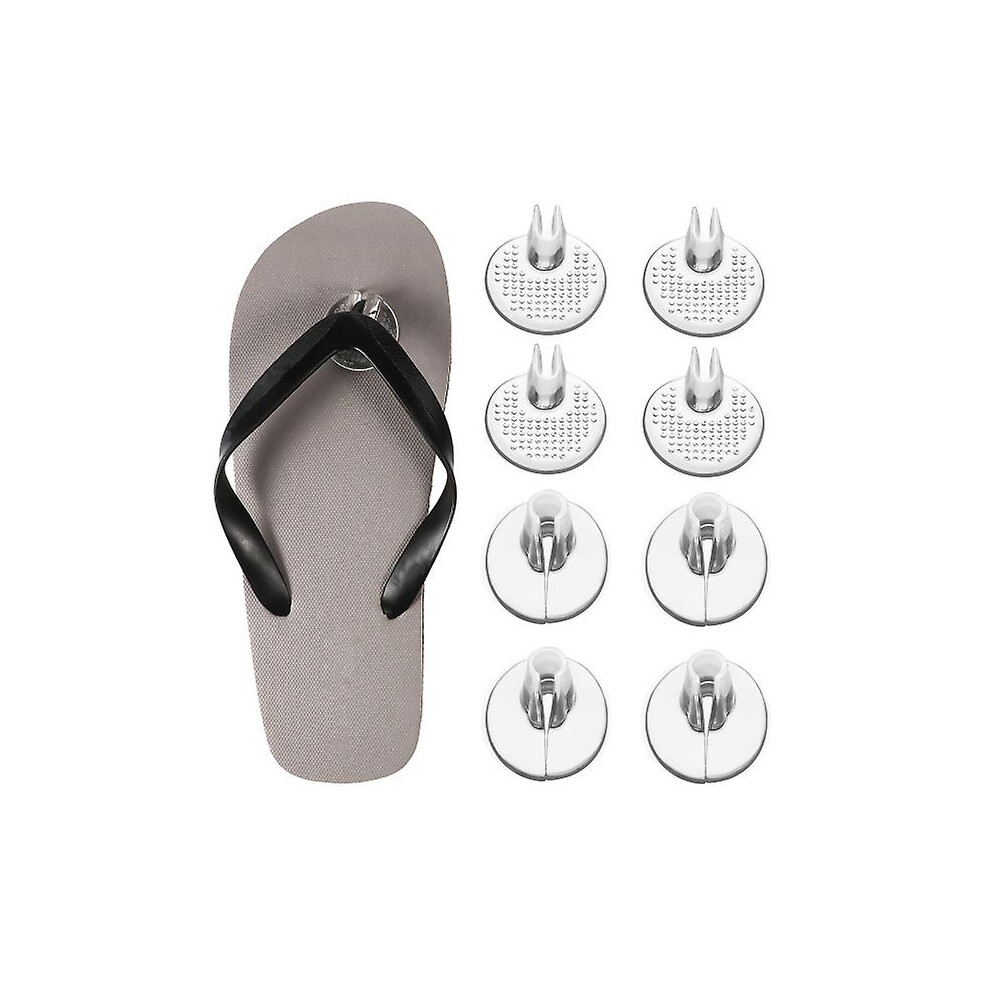 6 Pairs Transparent Nonslip Forefoot Pads Gel Cushions Pads Toe Protectors Silicone Flip-flops Grip Pads