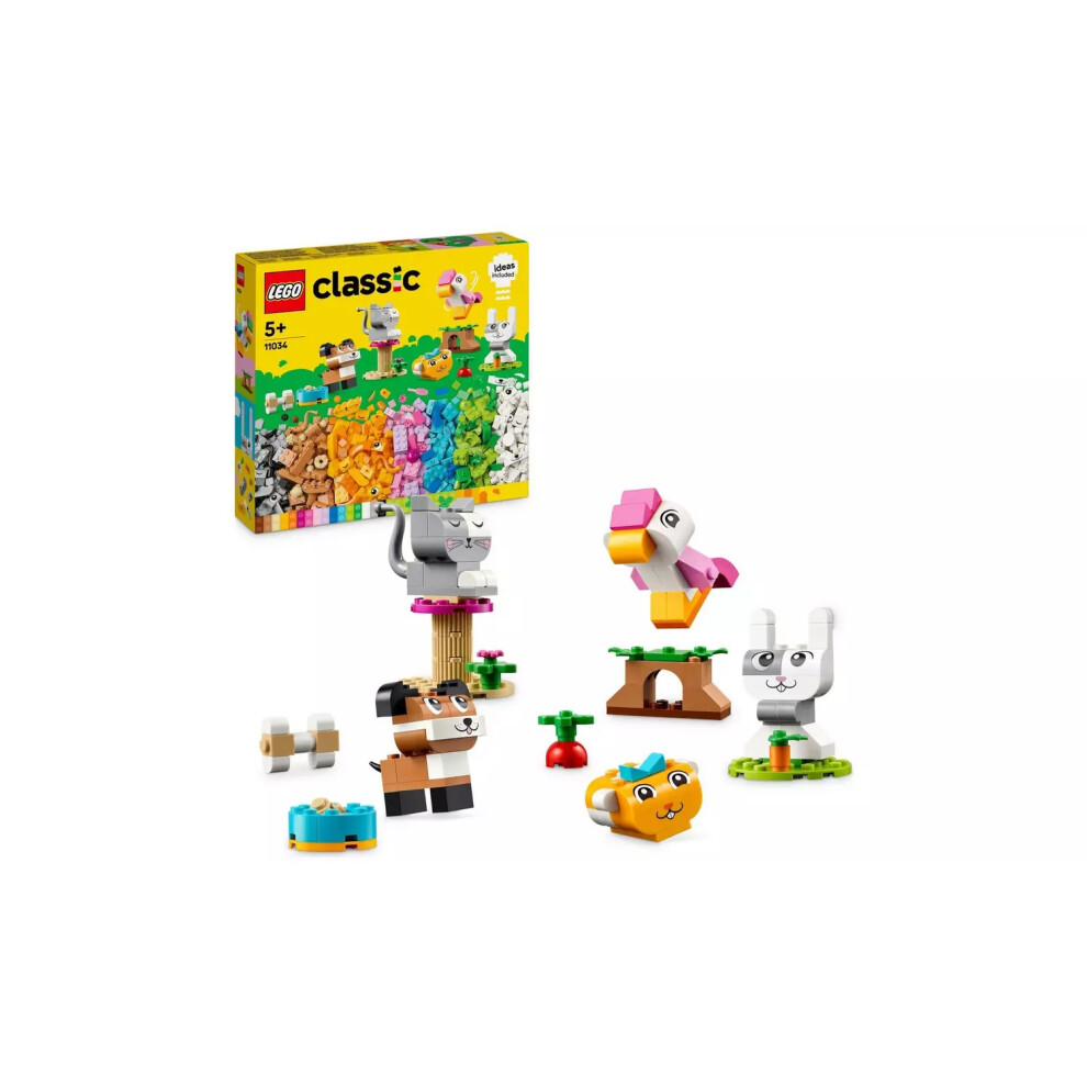 LEGO Classic Creative Pets Animal Toys with Bricks 11034
